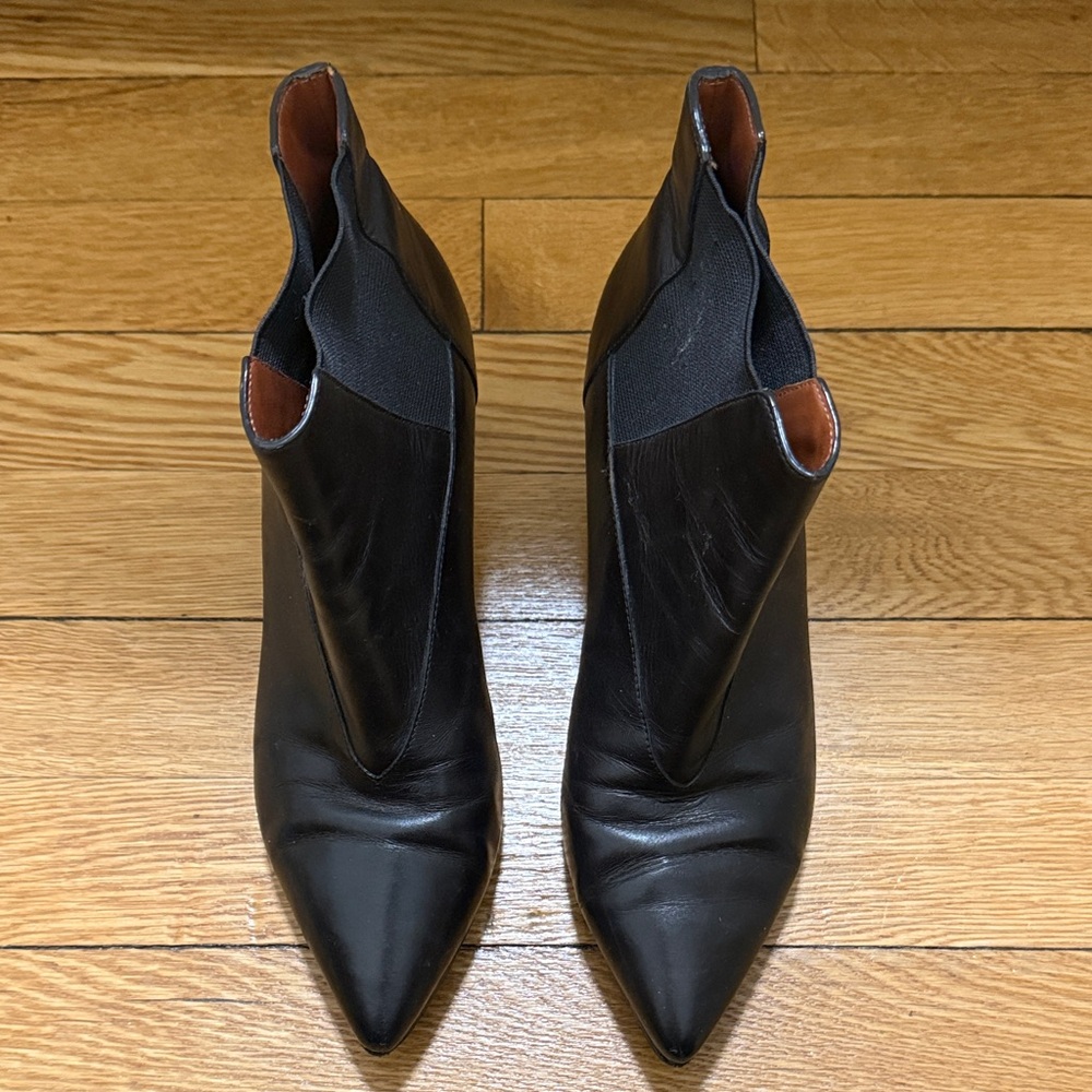 Marc by Marc Jacobs Brown Leather Ankle Booties